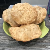 Poori  at Kamat Vegetarian Restaurant in Abu Dhabi