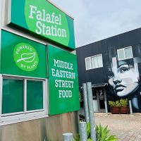   at Falafel Station in Prospect