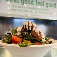   at Falafel Station in Prospect