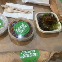   at Falafel Station in Prospect