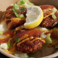 Parriphphu vadai at Ayubowan Street Food - Sheffield in Sheffield
