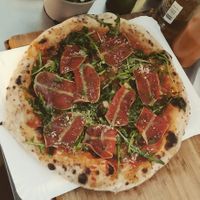 Special of the week with vegan Prosciutto at Planty Pizza in Vienna