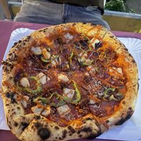 „Die Scharfe"  at Planty Pizza in Vienna