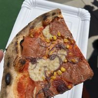 Die mit Salami 5,90€  at Planty Pizza in Vienna