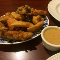 Veggie pakora (vegan) at House of Tibet in Salt Lake City