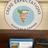 Logo at Crepe Expectations in Bishop Auckland