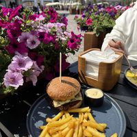 Vegan Cheeseburger  at Restaurant Kaerajaan in Tallinn