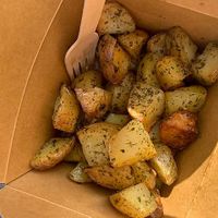 Baked potatoes at Snack'in in Amiens
