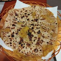 Aloo Paratha (Filled with potato and herbs) at Himalaya Indian Restaurant    in Da Nang