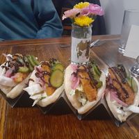 Tofu Katsu Bao at Momona in Chico