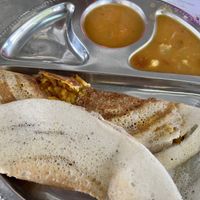 Dosa (thosai)   at G.V. Stall in Tanah Rata