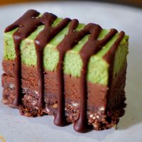 Mint Brownie Bars at Raw Chef Carla in Miami
