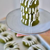 Matcha Donuts at Raw Chef Carla in Miami