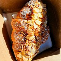 Almond twice baked at Twelvemonth Bakehouse in Burlingame