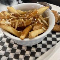 Mini vegan poutine   at MELTwich - Lakeshore Rd in Mississauga