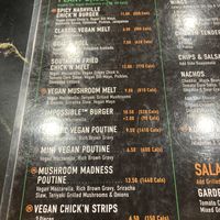 Menu choices   at MELTwich - Lakeshore Rd in Mississauga