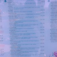 Leaf symbol means vegan at Sushi Groove in Salt Lake City