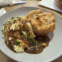   at The Pie Box Cafe in Cardiff