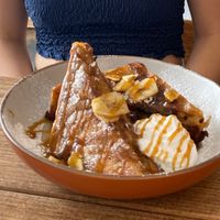 French Toast at The Pie Box Cafe in Cardiff