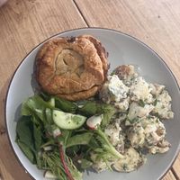   at The Pie Box Cafe in Cardiff