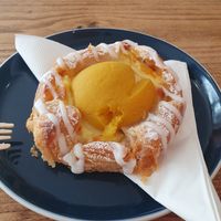 Peach Crown at The Pie Box Cafe in Cardiff