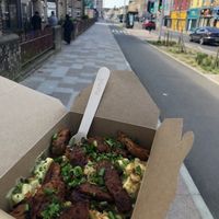   at The Pie Box Cafe in Cardiff