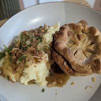  at The Pie Box Cafe in Cardiff