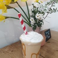 Biscoff Milkshake! at The Pie Box Cafe in Cardiff
