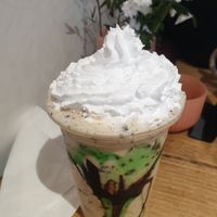 Chocolate & mint Milkshake 😋 my favourite! at The Pie Box Cafe in Cardiff