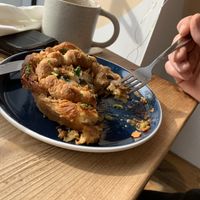   at The Pie Box Cafe in Cardiff