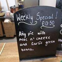  at The Pie Box Cafe in Cardiff