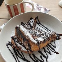  at The Pie Box Cafe in Cardiff