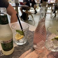 Ginger beer and Russel & co Rose lemonade: both good  at Parkrestaurant De Hoge Veluwe in Otterlo
