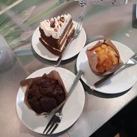 vegan cake !!!  at Parkrestaurant De Hoge Veluwe in Otterlo