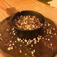 Mousse de chocolate vegan  at Lombardo in Evora