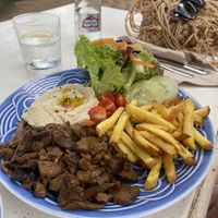 Vegan shwarma  at Chirincana in Ibiza