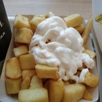 Mayonnaise fries at Pans & Company - Puerto Venecia in Zaragoza
