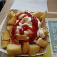 Patatas bravas at Pans & Company - Puerto Venecia in Zaragoza