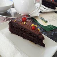 Sacher Cake at VegaNana in Bratislava