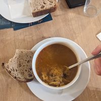 Great soup! at VegaNana in Bratislava