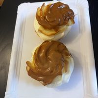 They have gluten free options, such as these!! Everything we had was delicious, I highly recommend it    at VegaNana in Bratislava