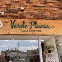 Great place for cruelty free eco-products   at Verde Pluma in Bogota