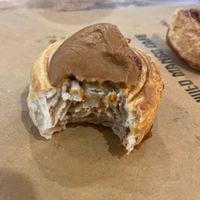 Tasty little treat - Biscoff scroll  at Wild Mango Cafe in Kununurra