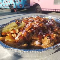 BBQ Chick'N Fries at Leaf Over Beef in Los Angeles