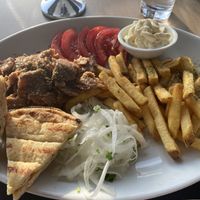 Vegan Gyros  at Greek On The Docks in Gloucester