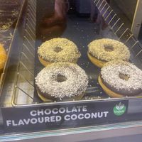 Chocolate coconut  at Dunkin' - Copenhagen Central Station in Copenhagen