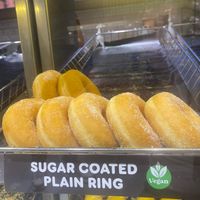 Sugar plain  at Dunkin' - Copenhagen Central Station in Copenhagen