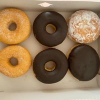 donuts at Dunkin' - Copenhagen Central Station in Copenhagen