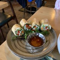 Tofu summers rolls  at Tiger Rock  in Liverpool