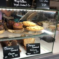 Vegan muffins and Banana bread nature at Utopia  in Geneva